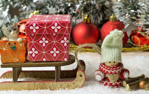 Chrismas decoration snow