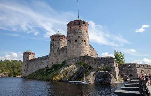 Castle olavinlinna savonlinna Finland