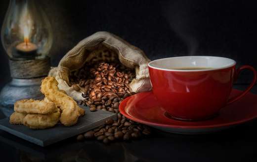 Red cup coffee cookies