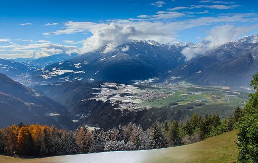 Beautiful landscape scenery