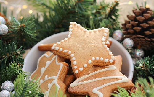 Baking sweet for christmas