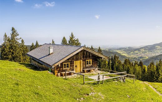 Cabin alpine mountains online