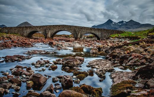 Creek river bridge puzzle