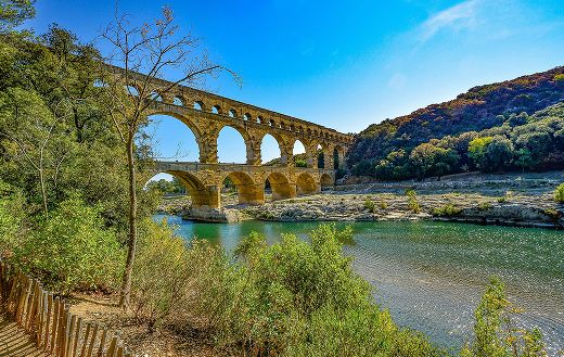 Pont du gard province France bridge