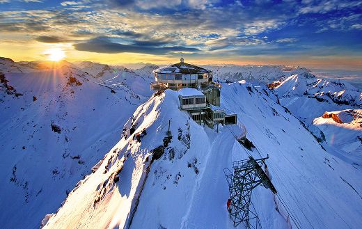 Schilthorn mountain station puzzle