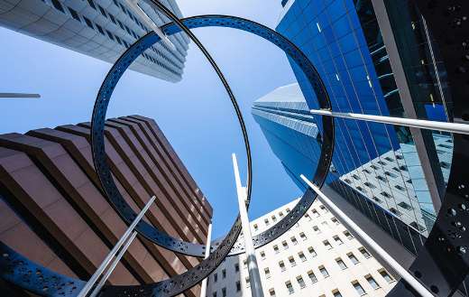 Skyscrapers high rise building