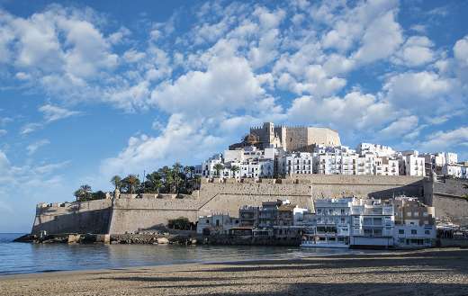 Beach castle Peniscola