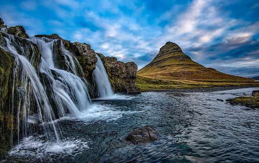 Iceland mountain Kirkjufell