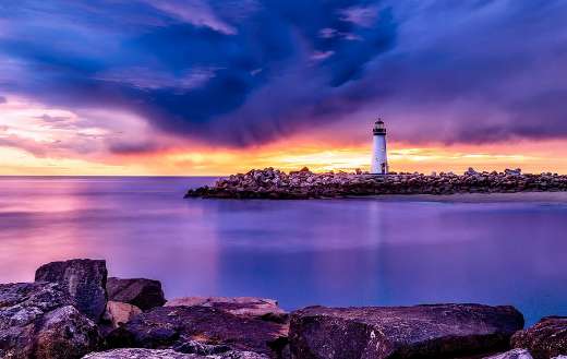 Santa Cruz lighthouse California