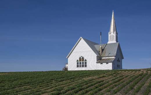 Church wide landscape