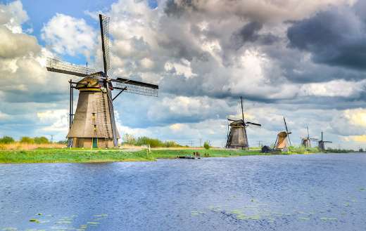 Kinder dijk Netherlands