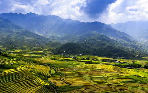 Rice terraces so beautiful