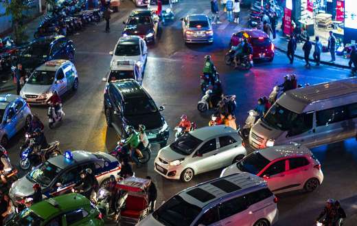 Street traffic clutter