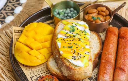 Yummy simple food puzzle