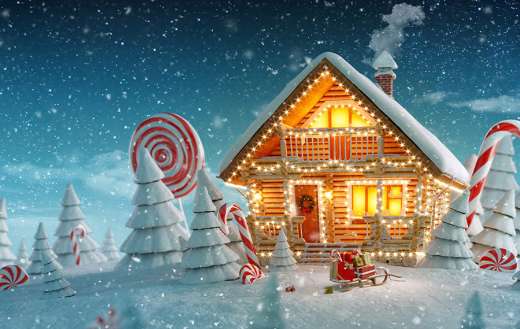 Santa's toy making camp