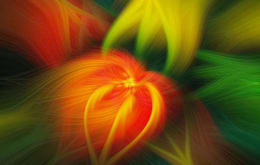 Abstract pixel art colour