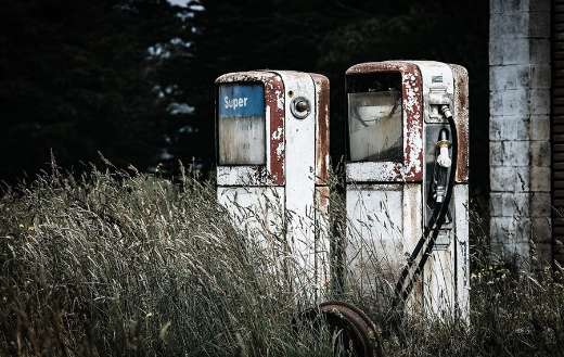 Old petrol pump puzzle