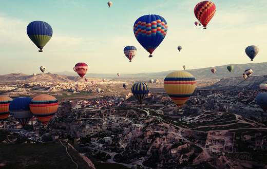 Turkey cappadocia balloon puzzle