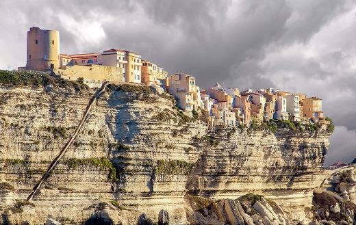 Corsica Bonifacio landscape