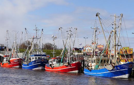 Fishing crab cutter Ostfriesland puzzle