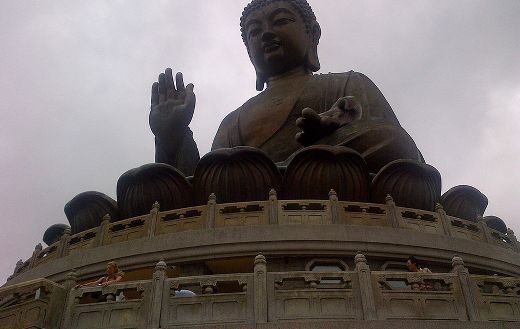 Hongkong buddha statue