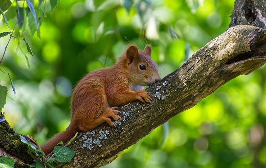 Squirrel foraging online