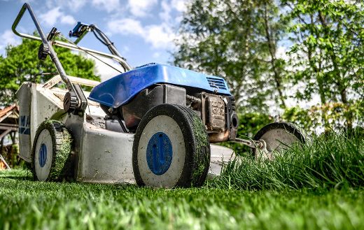 Garden lawn mower puzzle