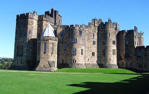 Alnwick castle Northumberland