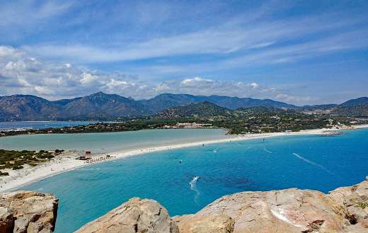 South East Villasimius Sardinia beach