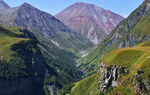 Georgia Caucasus mountains