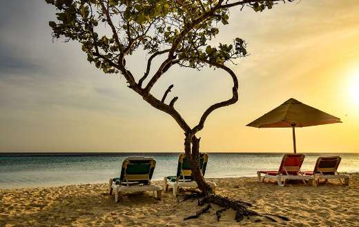 Curacao beach nature