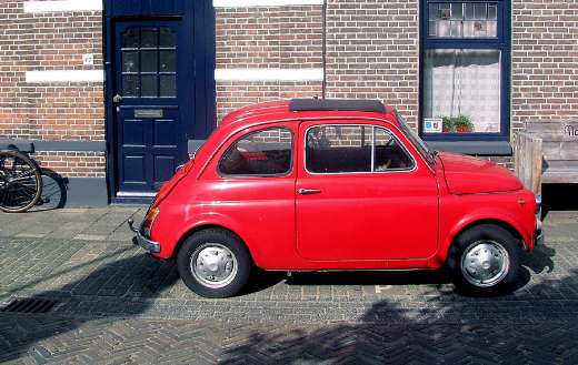 Street scene froot door