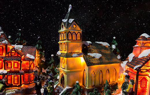 Christmas village jigsaw