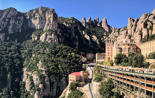 Spain montserrat jigsaw puzzle.