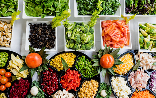 Vegetable table jigsaw puzzle