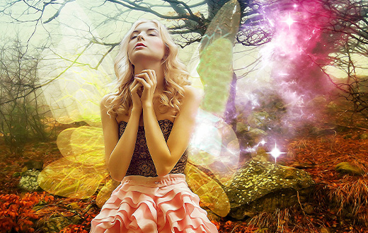 Fantasy Spiritual woman