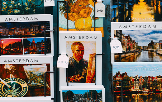 Amsterdam post cards