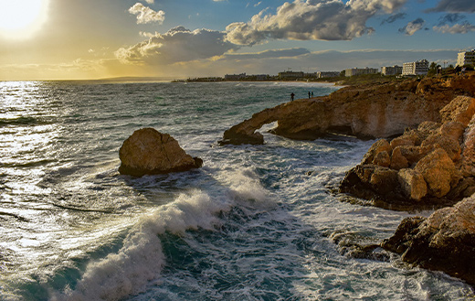 Landscape formation coast sea