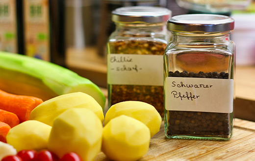 Vegetables and herbs