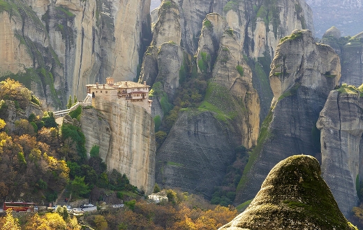 Meteora Greece monastery puzzle