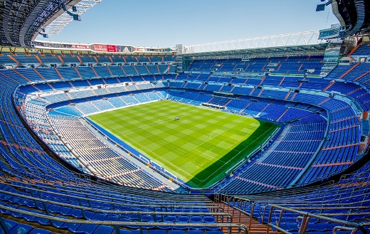 Football stadium Madrid jigsaw puzzle.
