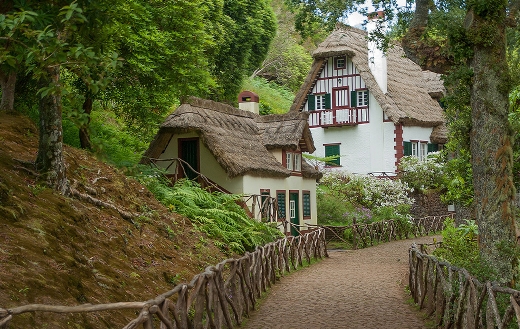 House on rural land jigsaw