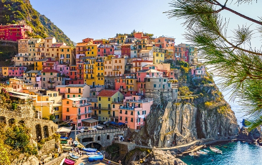 houses-by-the-sea-in-italy puzzle
