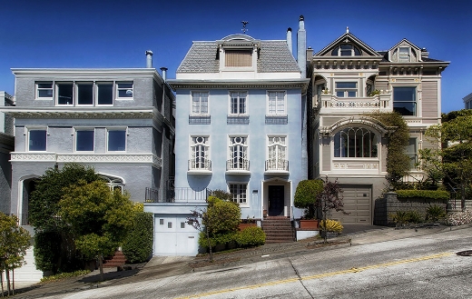 Houses San Francisco California jigsaw