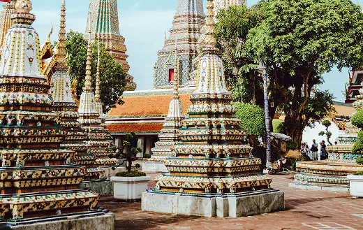 Bangkok Thailand travel puzzle
