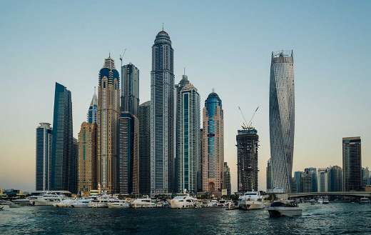 Dubai view architecture