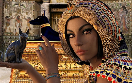 Egypt woman queen online