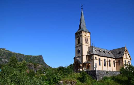 Norway church historical building architecture