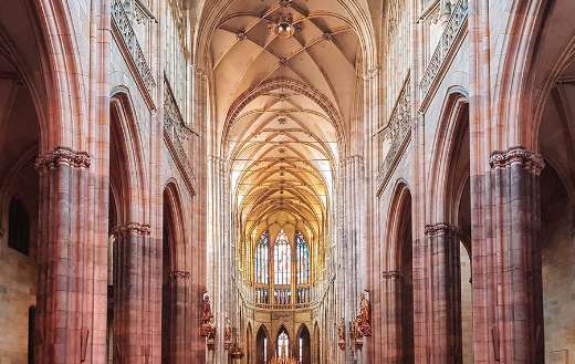 Prague cathedral interior design online