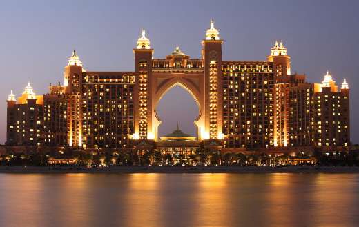 The palm atlantis Dubai puzzle